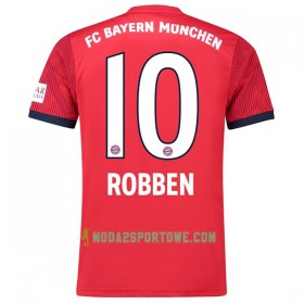 Koszulka Bayern Monachium Robben 10 Domowe Stroje Piłkarskie 2018/19 Krótki Rękaw